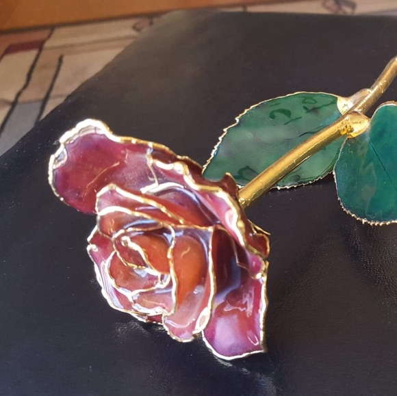 Real 24k Gold Rose - gift or collectable - Picture 2 of 5